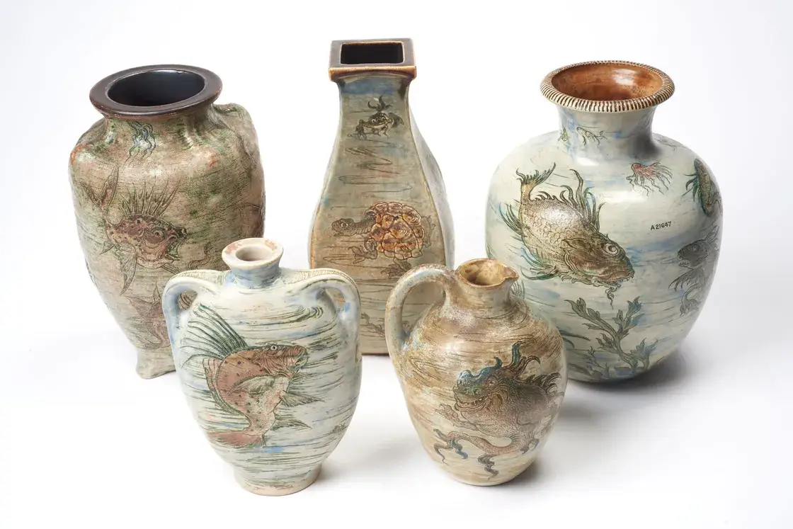 Contemporary ceramic vase