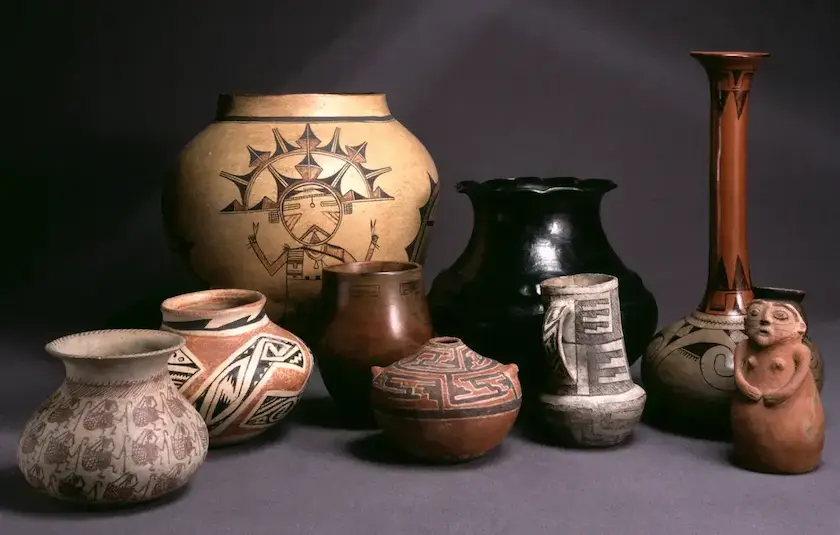 Traditional clay pots